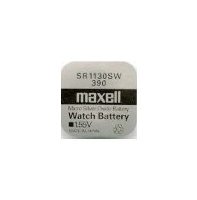 maxell - 390 - SR1130SW - 1,55 Volt