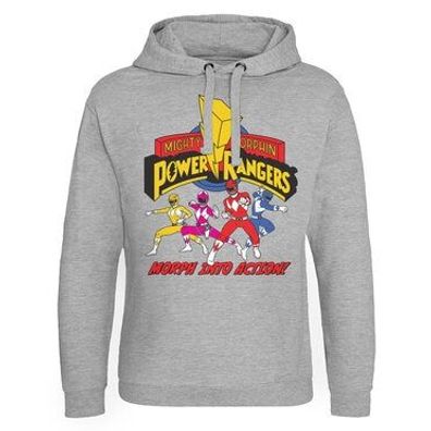 Power Rangers Morph Into Action Epic Hoodie