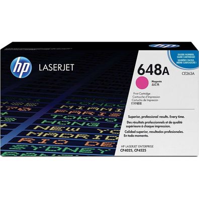 HP HP Cartridge No 648A HP648A HP 648A Magenta (CE263A)