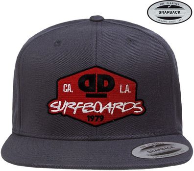 Dope & Deep Surfboards Premium Snapback Cap Navy