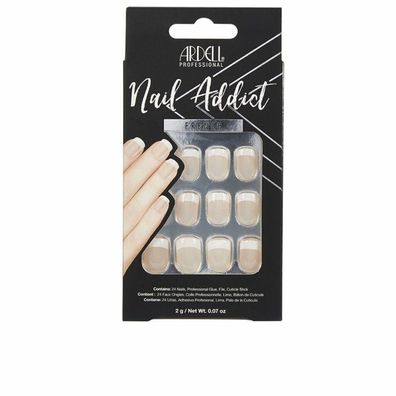 Ardell Nail Addict Classic French False Nails