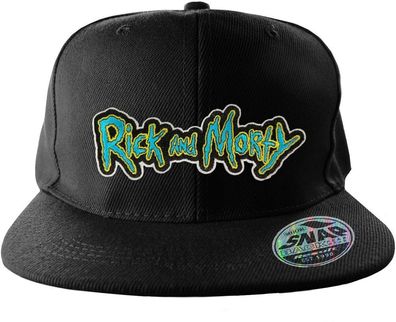 Rick And Morty Standard Snapback Cap Black