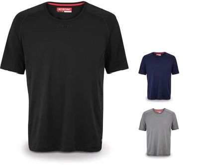 Ccm Sportshirt SS Premium Training Tee Dark 187839