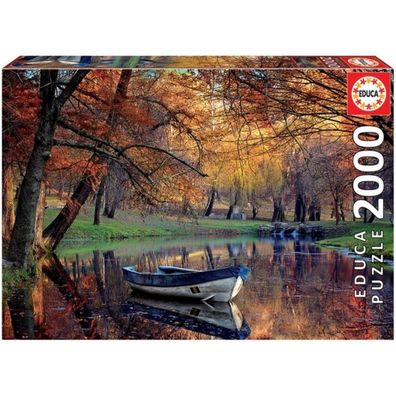 Puzzle Educa Boat on the Lake 2000 pcs