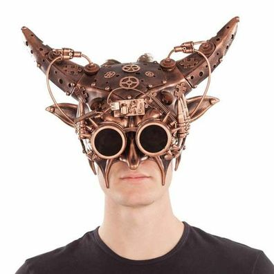 Maske My Other Me Steampunk Hörner