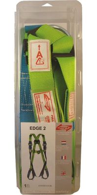 Edge - Dynamic Safety Absturzsicherung 2-Punkt Auffanggurt - Blisterverpackung (EV