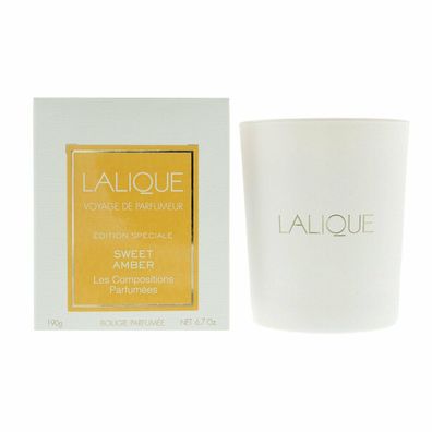 Lalique Les Compositions Parfumées Sweet Amber Candle 190g