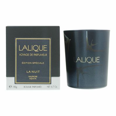 Lalique Candle 190g - La Nuit Nairobi