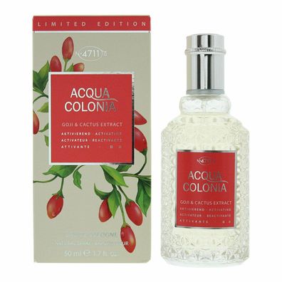 4711 Acqua Colonia Goji Cactus Eau De Cologne 50ml