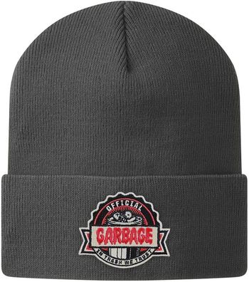 Garbage Pail Kids Official Garbage Beanie Mütze Darkgrey