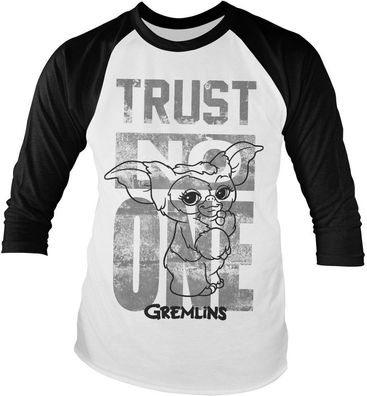 Gremlins Trust No One Baseball Long Sleeve