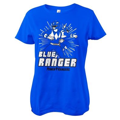 Power Rangers Damen Blue Ranger Girly Tee