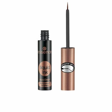 essence Liquid Eyeliner Ink Waterproof 02 Ash Brown, 3 ml