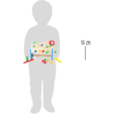 Werkzeugkasten und Werkbank 2 in 1