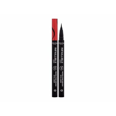 L'Oréal Paris Eyeliner Infaillible 36H Micro 01 Obsidian, 0,4 g