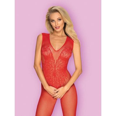 Bodystocking N112 rot Größe: S-L