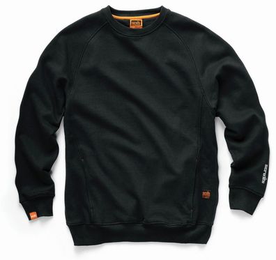 Scruffs Pullover Sweatshirt „Eco Worker“ -Schwarz