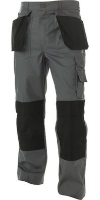 Basic Line Zweifarbige Multitaschen-Bundhose Mit Kniepolstertaschen Seaton