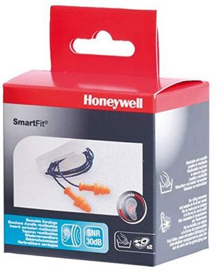 Honeywell Mehrfach verwendbare Gehörschutztöpsel - Blisterpackung (PSS 1030273)