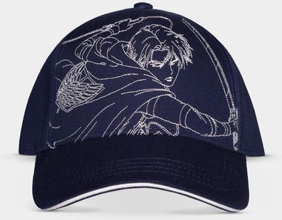 Attack on Titan - Levi Men's Adjustable Cap Blue