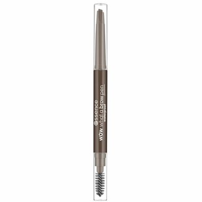 essence Augenbrauenstift Wow What A Brow Pen Waterproof 03 Dark Brown, 0,2 g