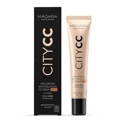 Madara M&#193; ARA City CC Hyaluron Creme LSF 15 Beige 40 ml