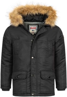 Lonsdale Jungen Winterjacke Rothley Jungen Winterjacke mit Kapuze