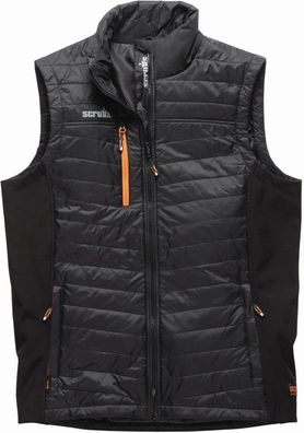 Scruffs Weste Bodywarmer „Trade“ -Schwarz