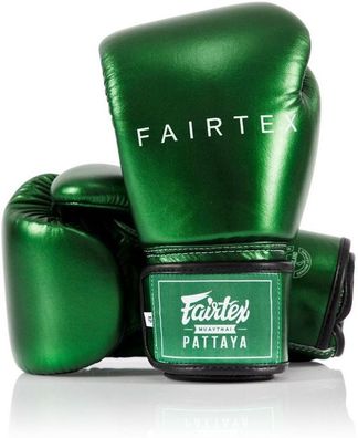 Fairtex (Kick-)Boxhandschuhe Metallic BGV22-GRNMET