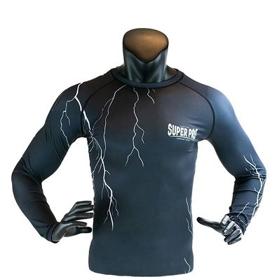 Super Pro Compression Shirt Long Sleeve Thunder SPTRG100-90800