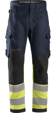 Snickers Workwear ProtecWork High-Vis Arbeitshose, Kl. 1 6363