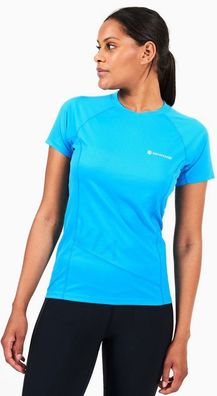 Montane Damen Sportshirt Damen T-Shirt Katla T-Shirt Cerulean Blue 160561