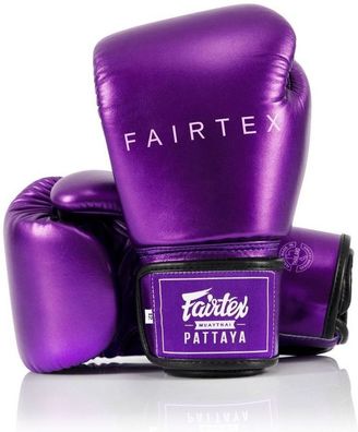 Fairtex Damen (Kick-)Boxhandschuhe Metallic BGV22-PRPLMET