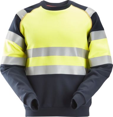 Snickers Workwear ProtecWork High-Vis Sweatshirt, Kl. 1 2869