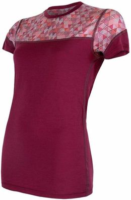 Sensor Damen Radsport Zubehör Damen T-Shirt Merino Impress 186972