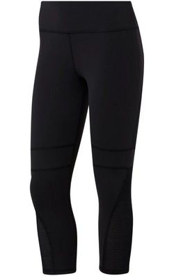 Reebok Damen Sporthose Damen Leggings Lux 3/4 Tight 2 Black 75800