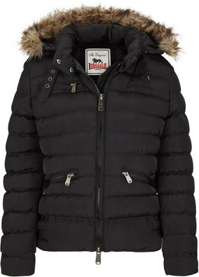 Lonsdale Damen Winterjacke Appledore Winterjacke mit Kapuze