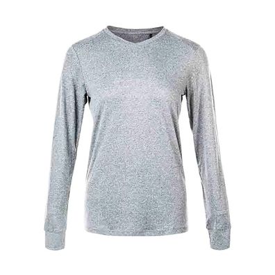 Endurance Sportshirt Damen T-Shirt Kusina Melange Sustainable LS Tee 73481