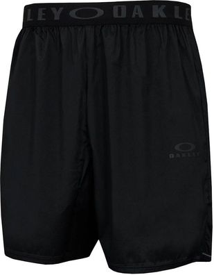 Oakley Shorts Hot Temps 6" Running Short Blackout 96113