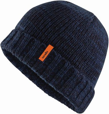 Scruffs Mütze Beanie-Mütze „Trade“, Marineblau / Schwarz Einheitsgröße-Mar