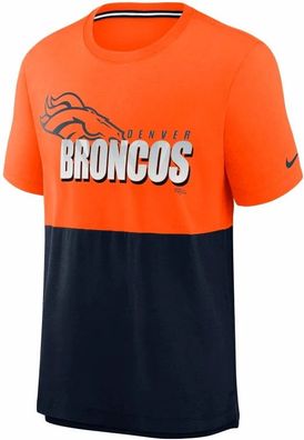 Nike Sportshirt T-shirt Colorblock NFL Denver Bronco 83138