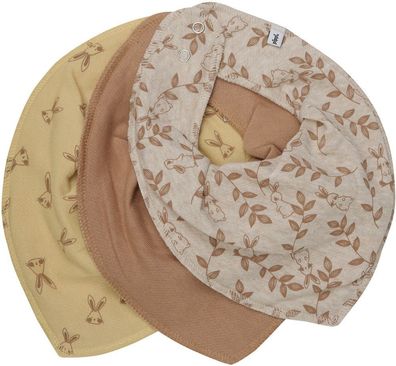 Pippi Babywear Kinder Lätzchen Bandana Bib Uni AOP (3-Pack) 6525