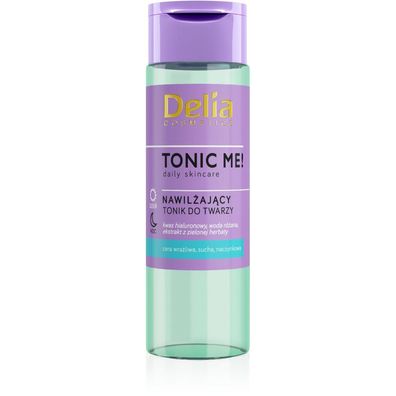 Delia Cosmetics Tonic Me! feuchtigkeitsspendendes Gesichtswasser