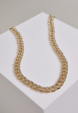 Urban Classics Halskette Heavy Necklace With Stones Gold