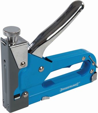 Silverline Feinarbeiten 3-in-1-Handtacker 4–14 mm Typ 10 J