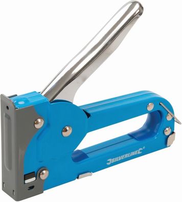 Silverline Feinarbeiten Handtacker aus Stahl 4–8 mm Typ 53