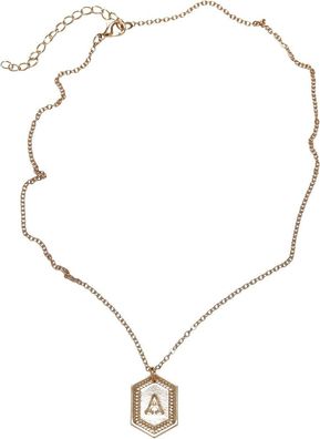 Urban Classics Universal Halskette Letter Basic Necklace A A