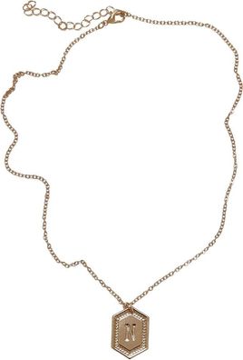 Urban Classics Universal Halskette Letter Basic Necklace N N