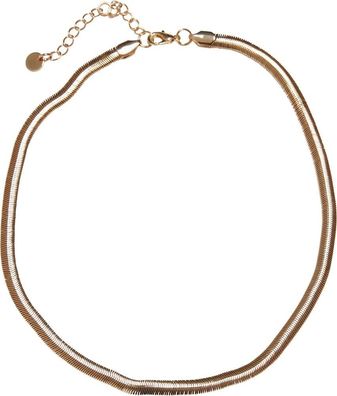 Urban Classics Universal Halskette Small Pluto Basic Necklace Gold