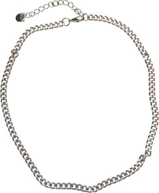 Urban Classics Universal Halskette Small Saturn Basic Necklace Silver